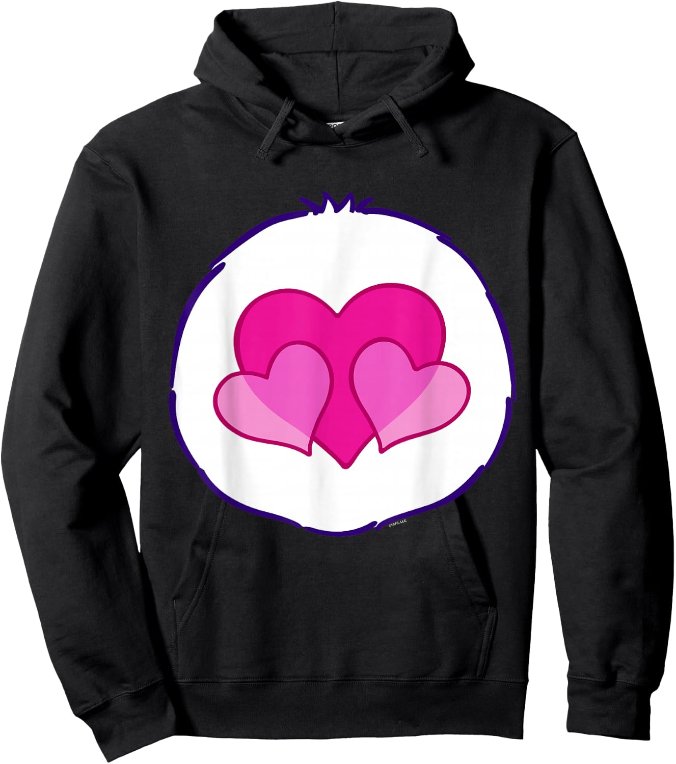 Care Bears Harmony Belly Halloween Costume Hoodie - Hoodie | Black