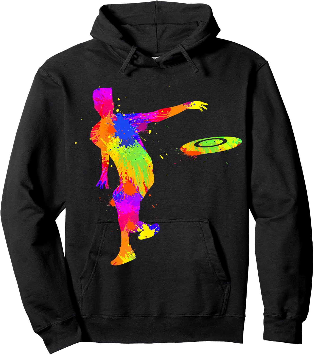 Disc Golf Disc Golf Frisbee Hoodie - Hoodie | Black