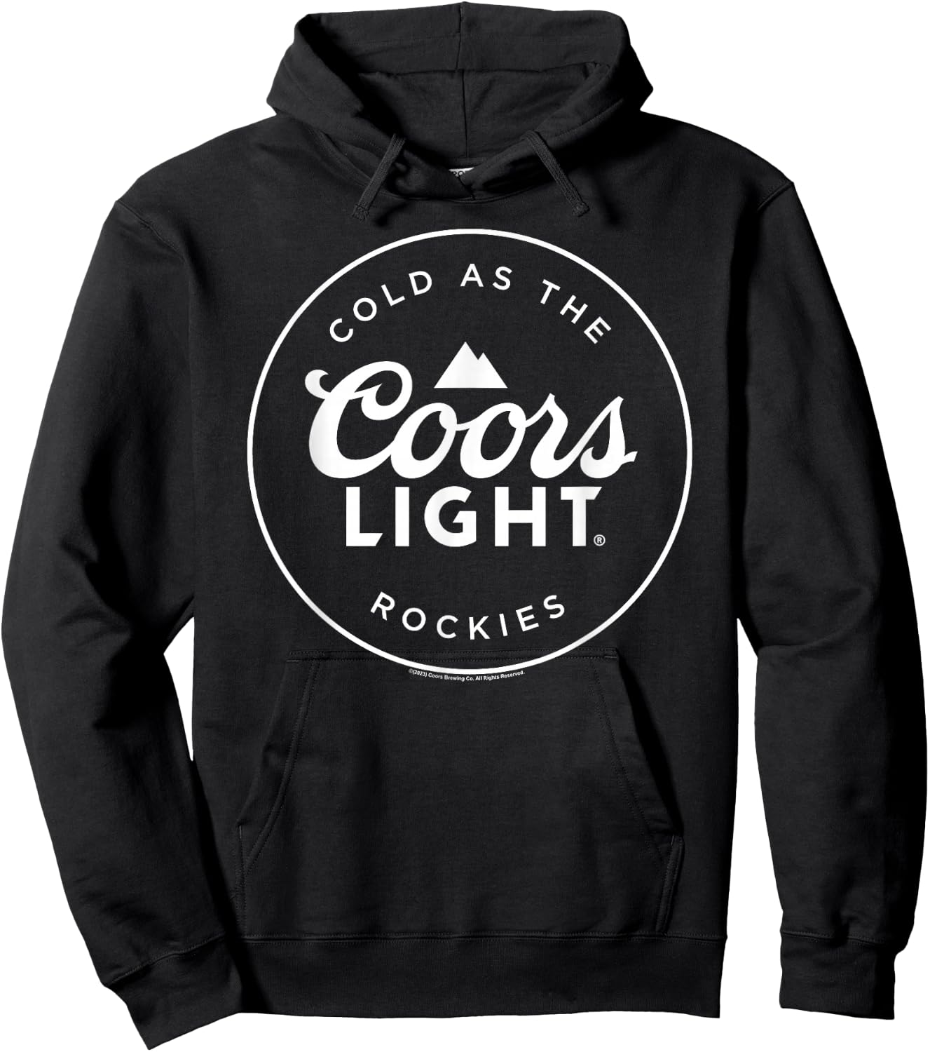 Coors Light - Coors Logo Badge Hoodie - Hoodie | Black