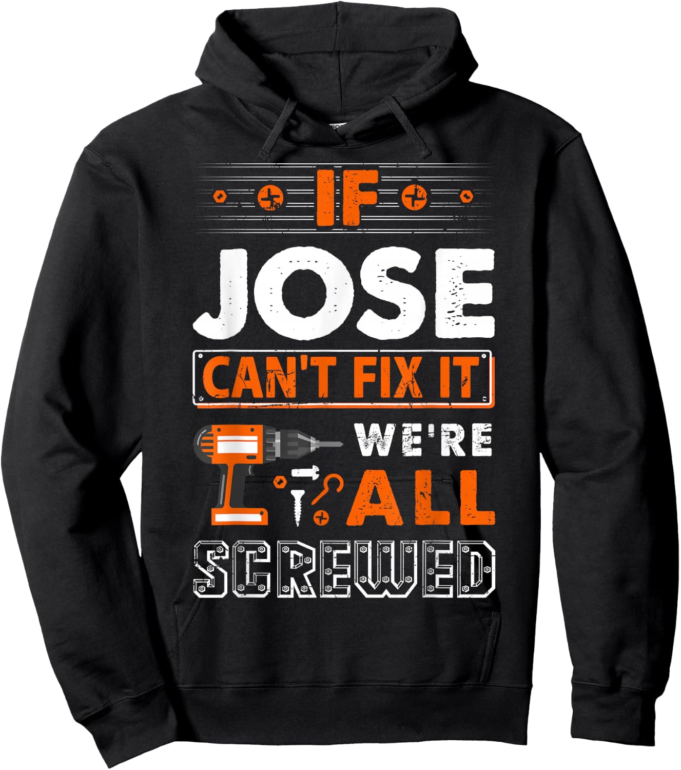 If Jose Can't Fix It We Are All Screwed Hoodie - Hoodie | Black