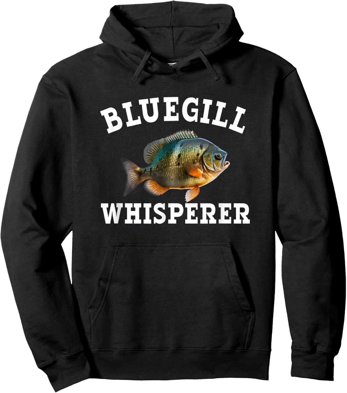 Bluegill Whisperer Hoodie - Hoodie | Black