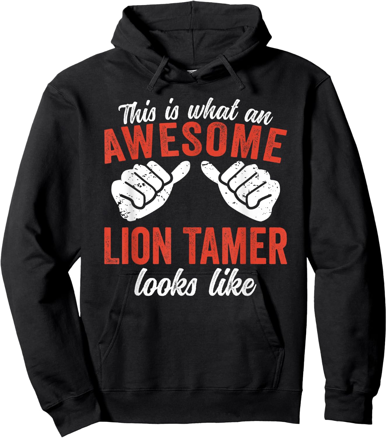 This is what an awesome Lion Tamer looks Circus Hoodie - Hoodie | Black