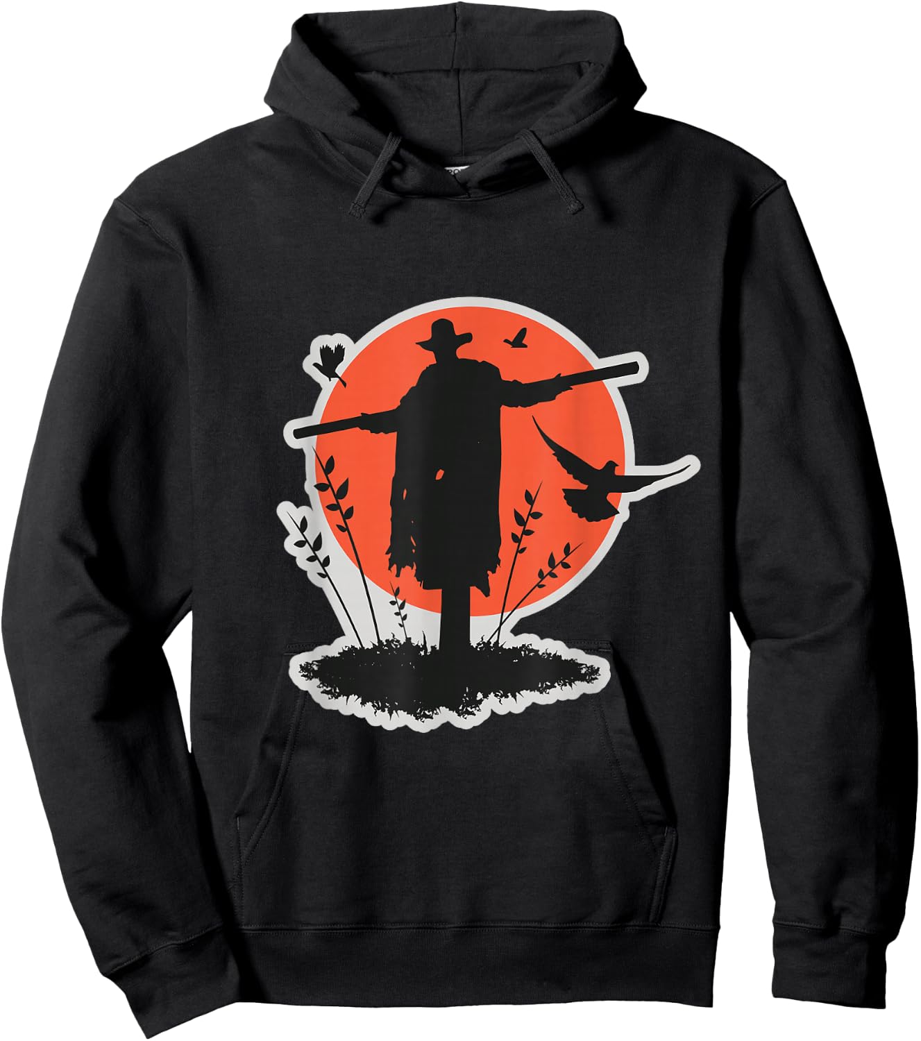 Jeepers Creepers Scarecrow Moon Hoodie - Hoodie | Black