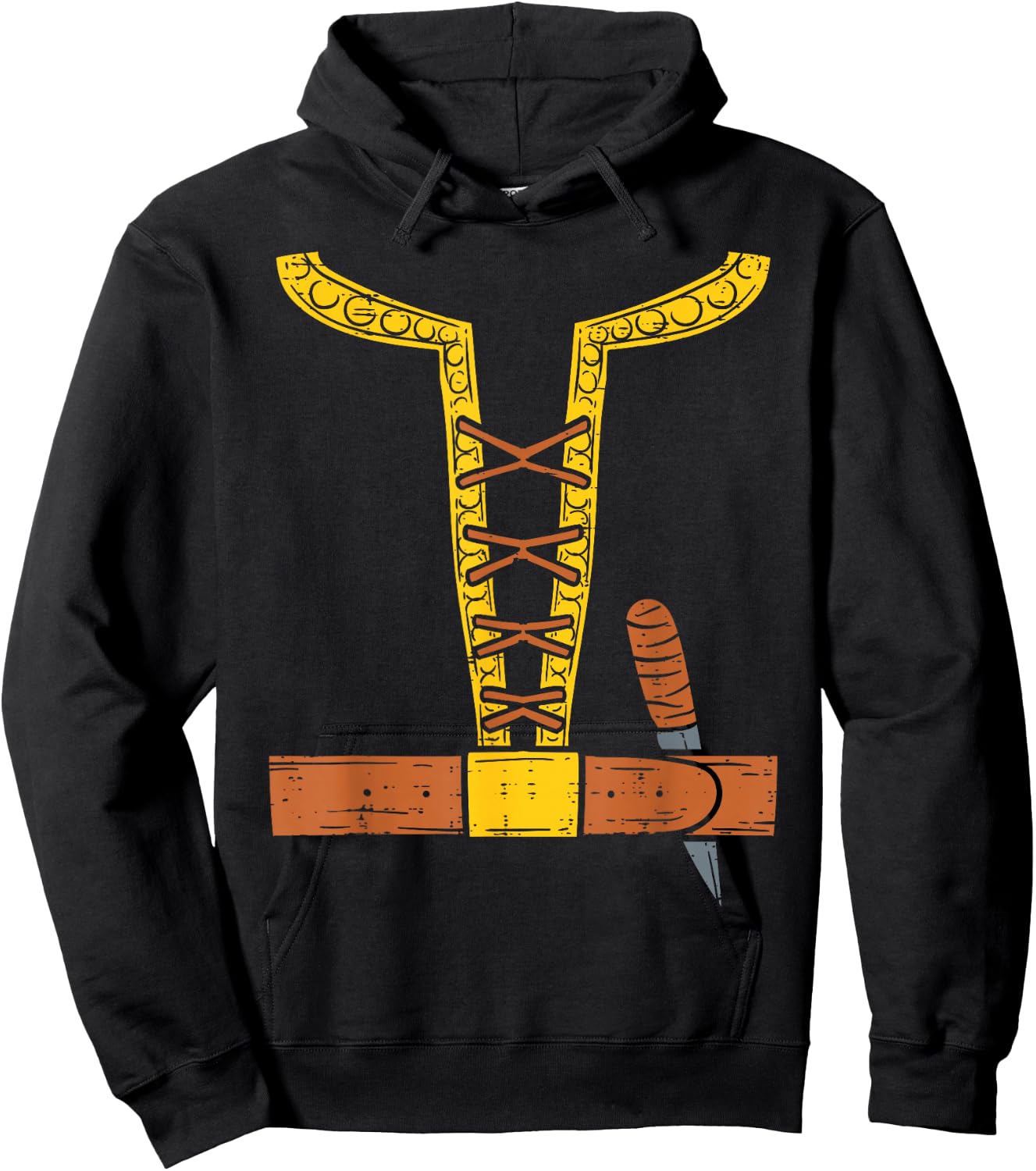Viking Costume Easy Lazy Dane North Halloween Boys Men Hoodie - Hoodie | Black