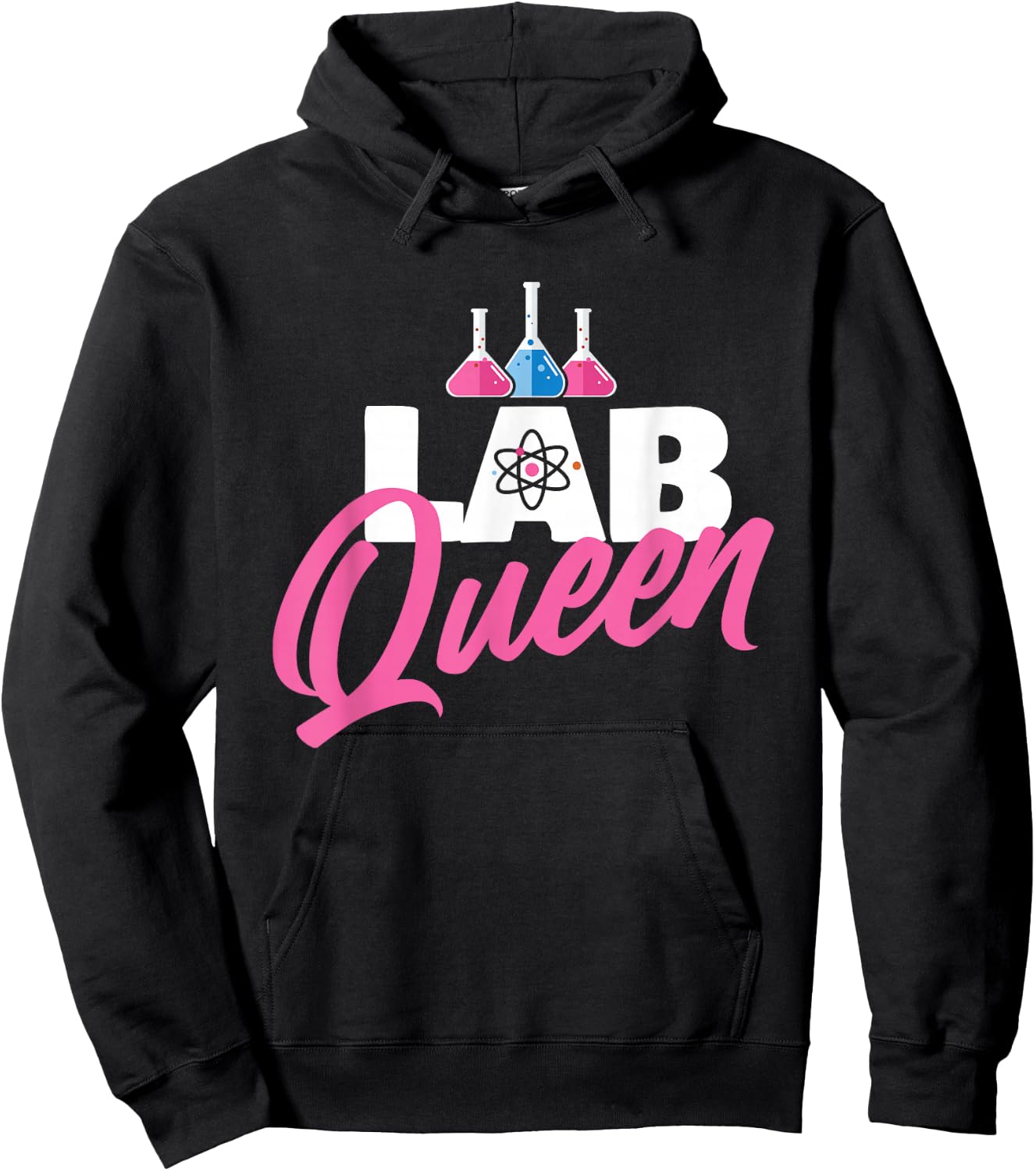 Lab Queen - Laboratory Technician Science Medical Scientist Small Hoodie - Hoodie | Black