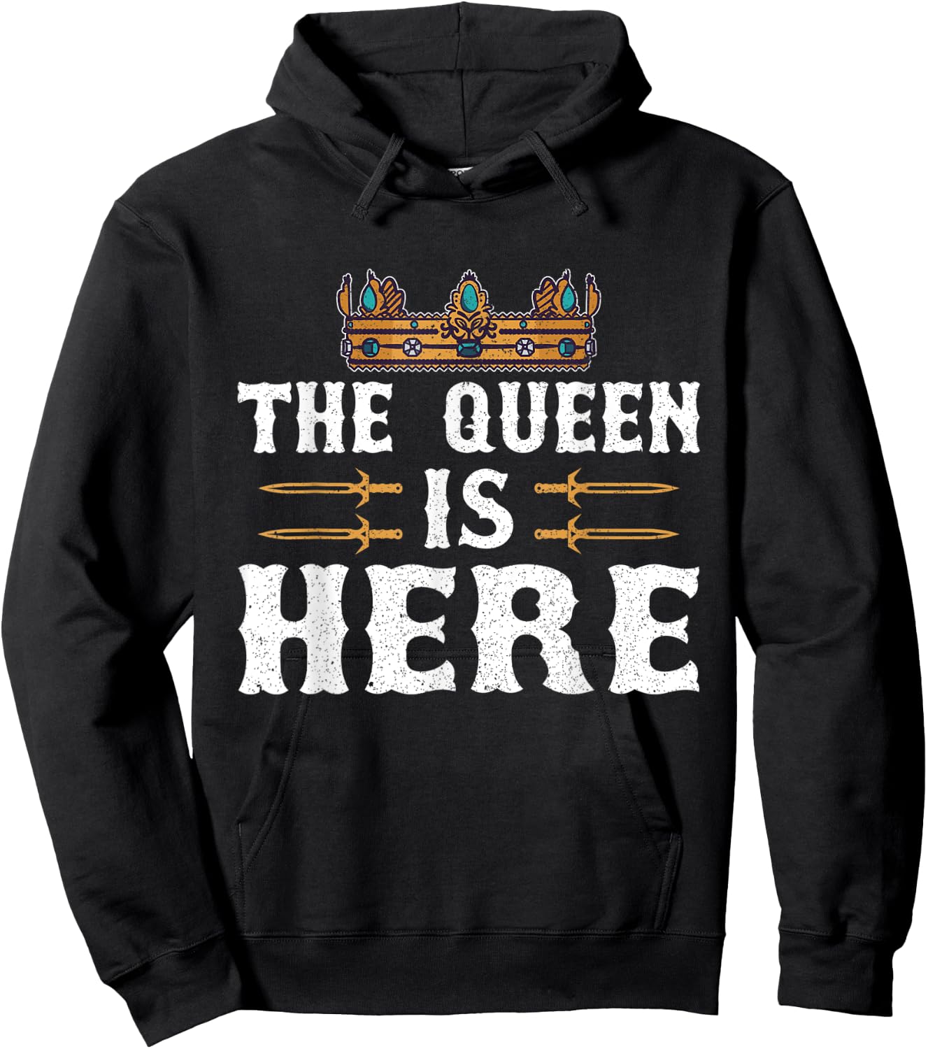 Ren Fair - The Queen Is Here Hoodie - Hoodie | Black
