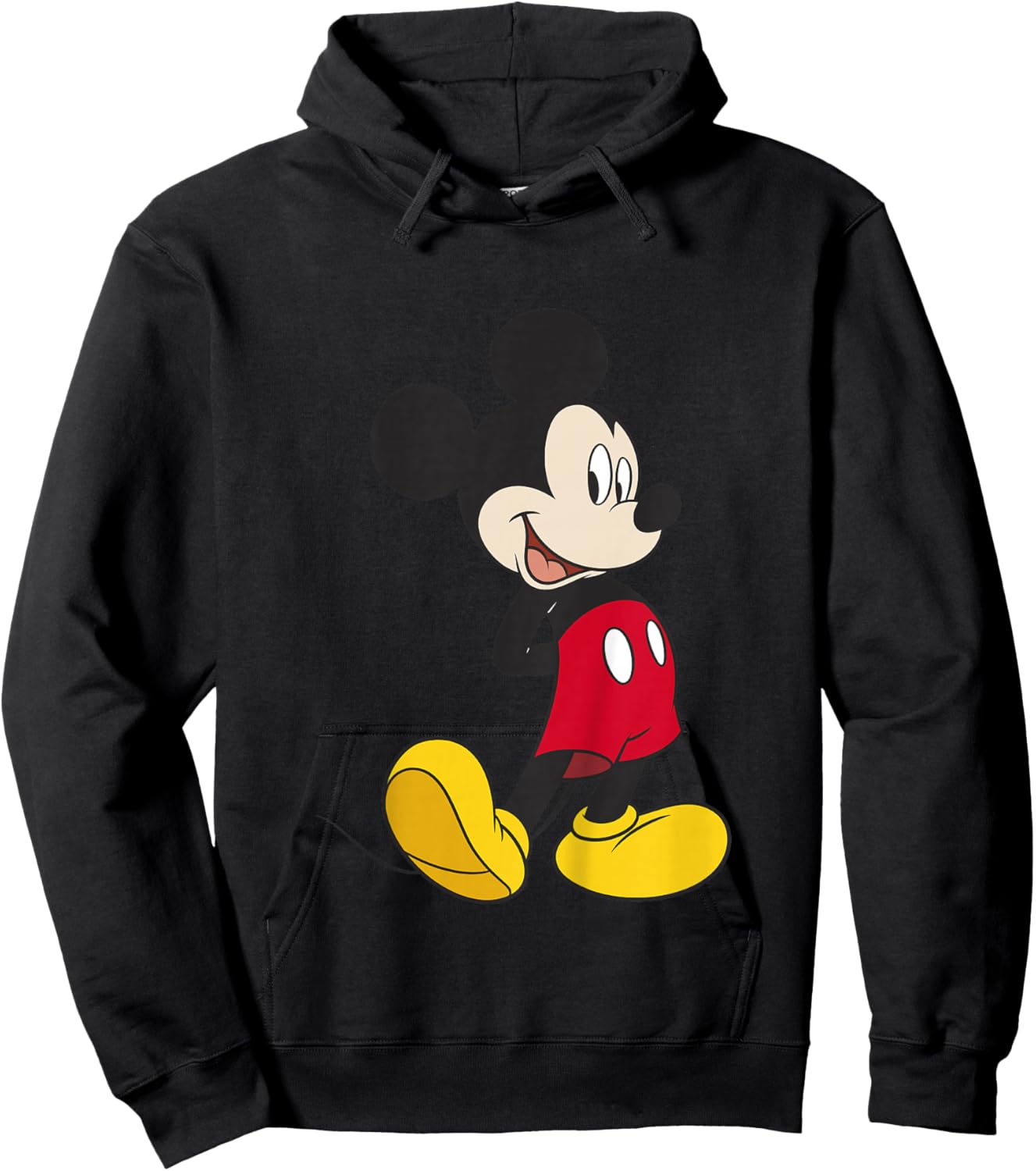 Kids Disney Mickey and Friends Mickey Mouse Classic Pose Youth Hoodie - Hoodie | Black