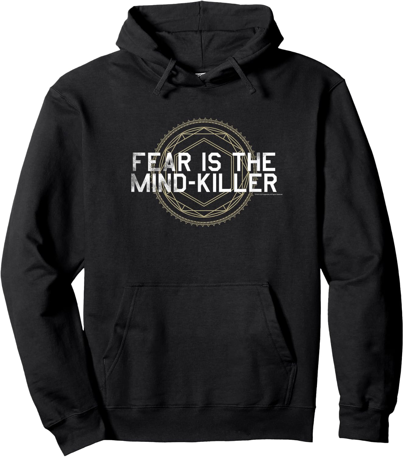 Dune (2021) - Fear is The Mind Killer - Shai-Hulud Hoodie - Hoodie | Black