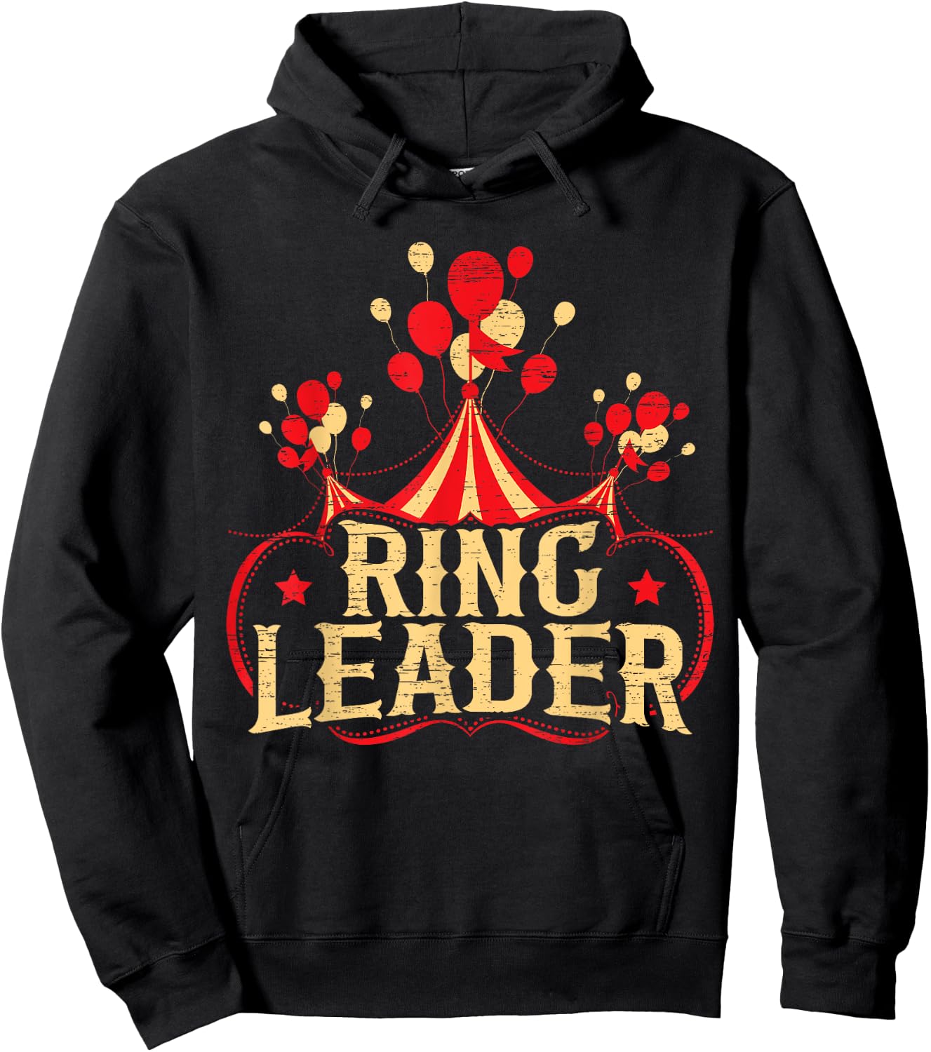 Ring Leader Circus Event Security Carnival Ringmaster Hoodie - Hoodie | Black