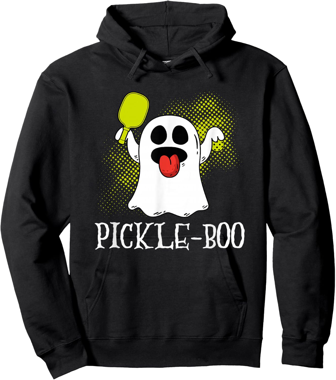 Pickleball Halloween Costume Pickleball Lover Trick Or Treat Hoodie - Hoodie | Black