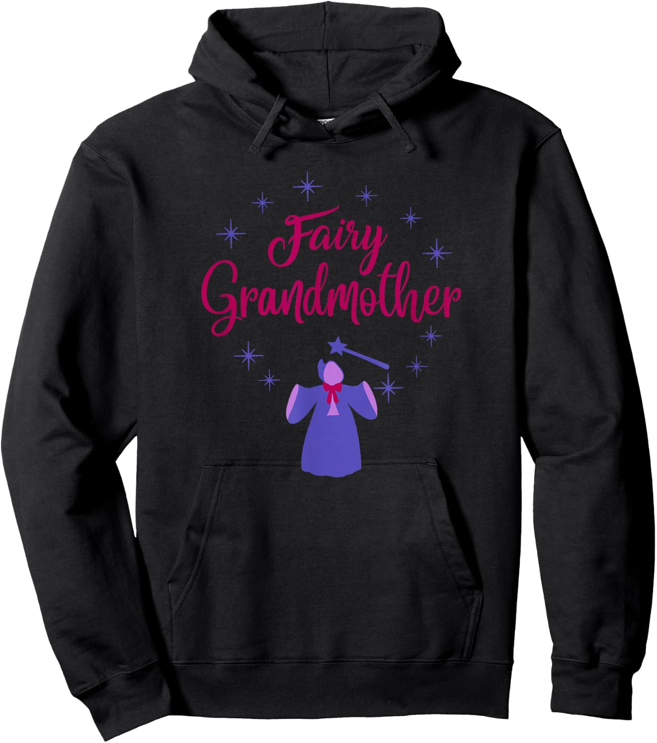 Fairy Grandmother The Best Gift Fairy Tale Legend Fans Hoodie - Hoodie | Black
