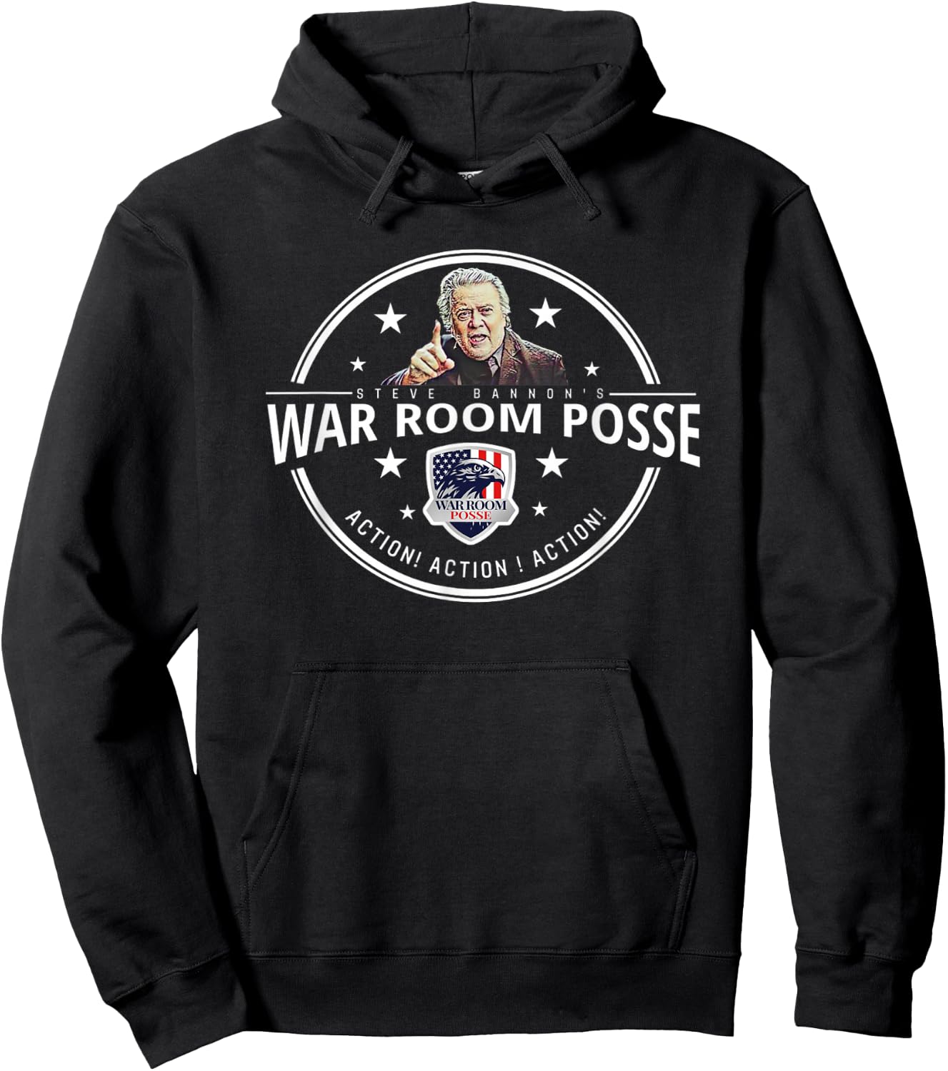 Bannon's War Room Posse Political Gift Hoodie - Hoodie | Black
