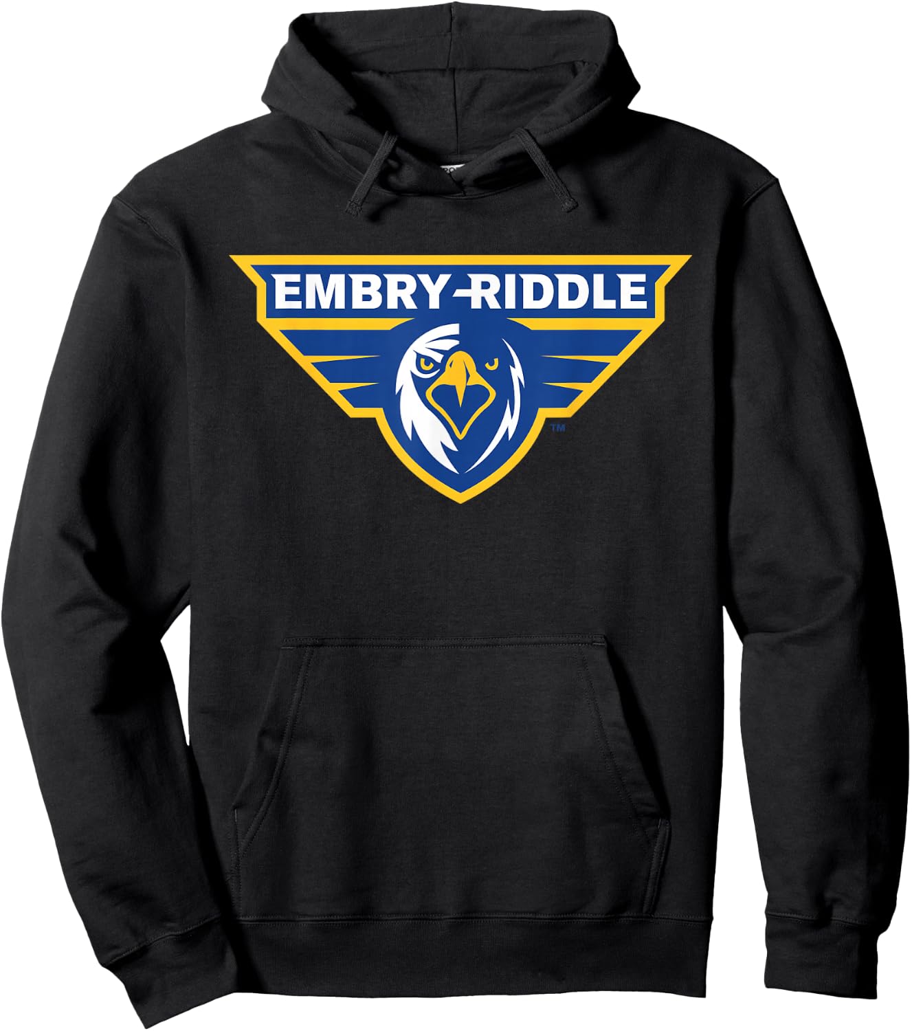 Embry Riddle University Eagles | Official NCAA | NCAFEMB001 Hoodie - Hoodie | Black
