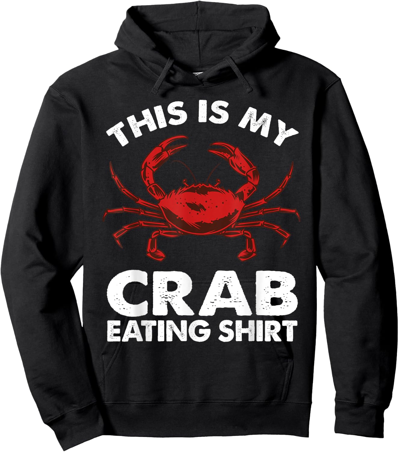 Cool Crab Women Crab Eating Crab Boil Lover Crabs Hoodie - Hoodie | Black