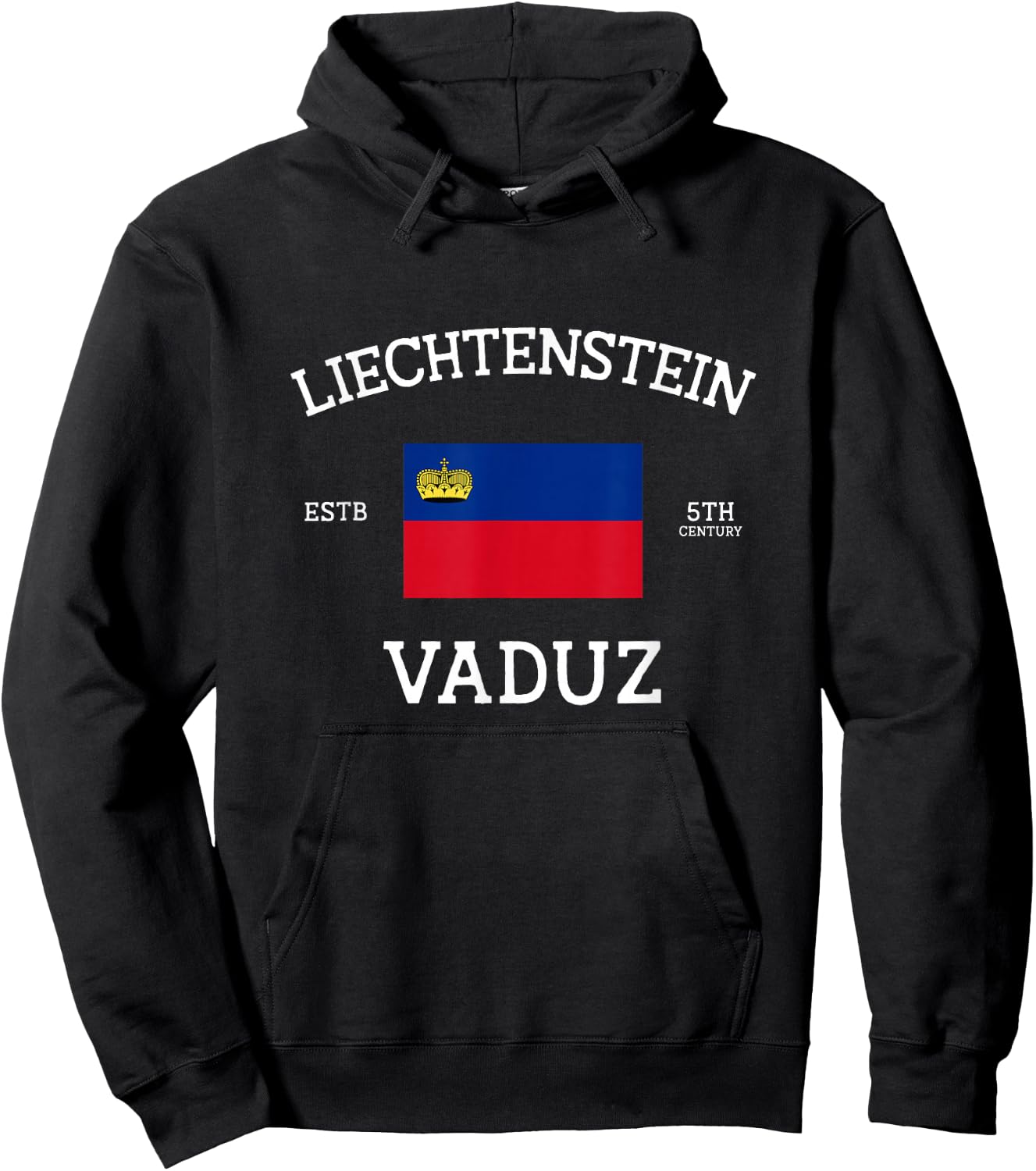 Liechtenstein History Hoodie - Hoodie | Black