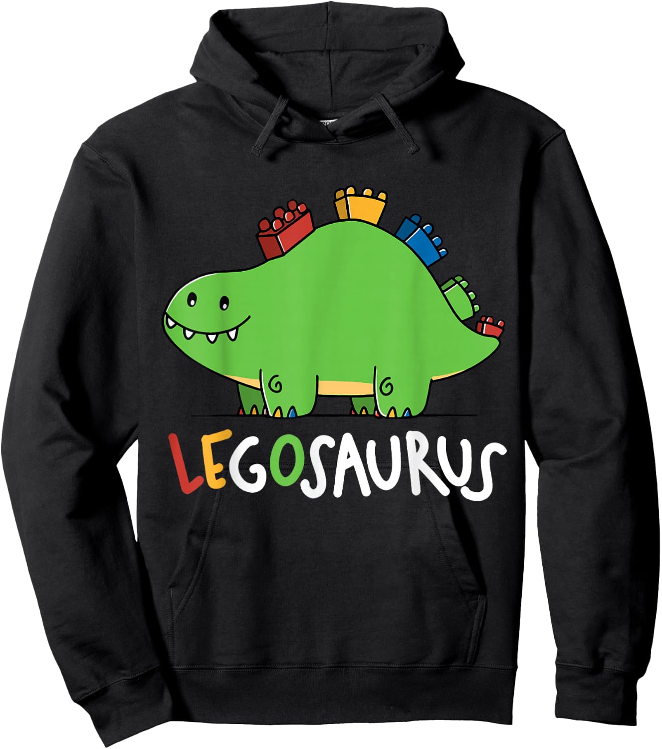 Legosaurus Legos Saurus Hoodie - Hoodie | Black