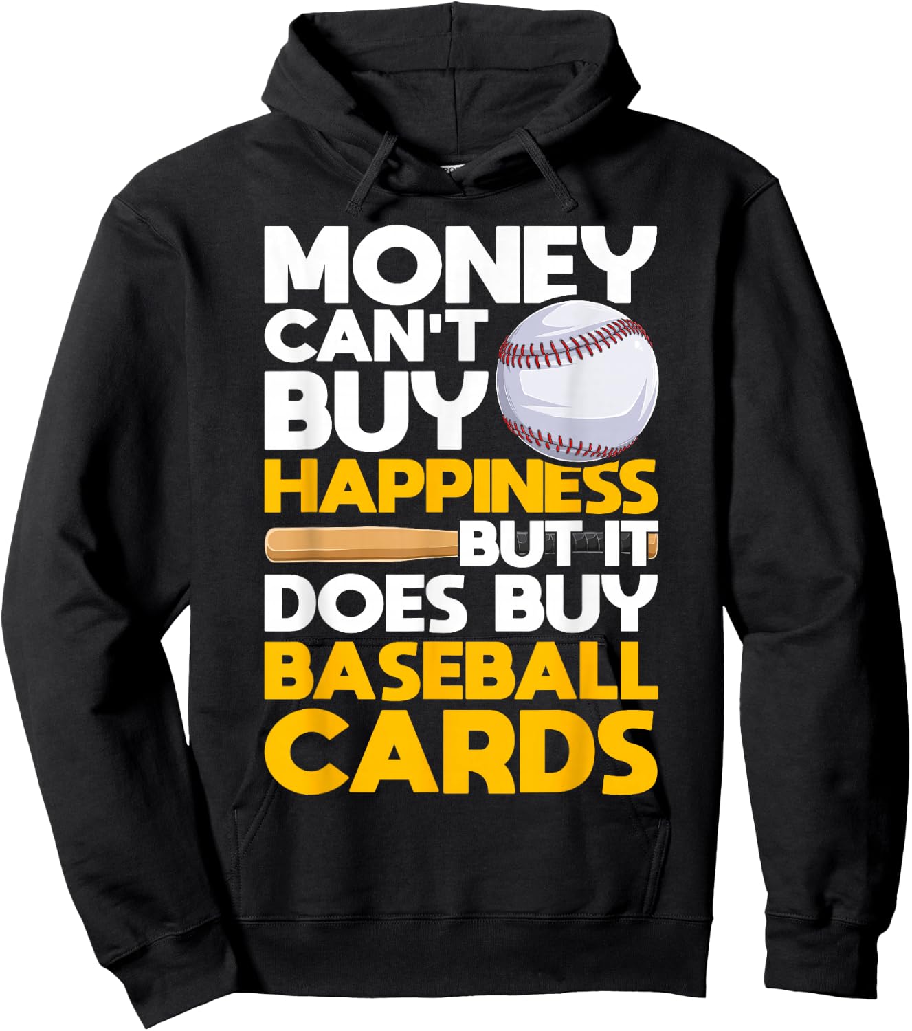 Sports Cards & Baseball Card Collector Hoodie - Hoodie | Black