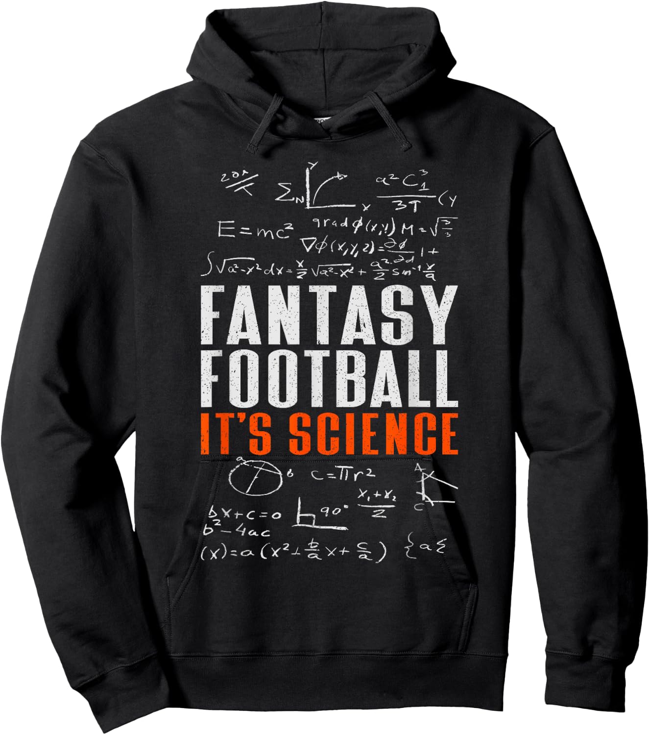 Fantasy Football It's Science | Draft Funny Fantasy Football Hoodie - Hoodie | Black