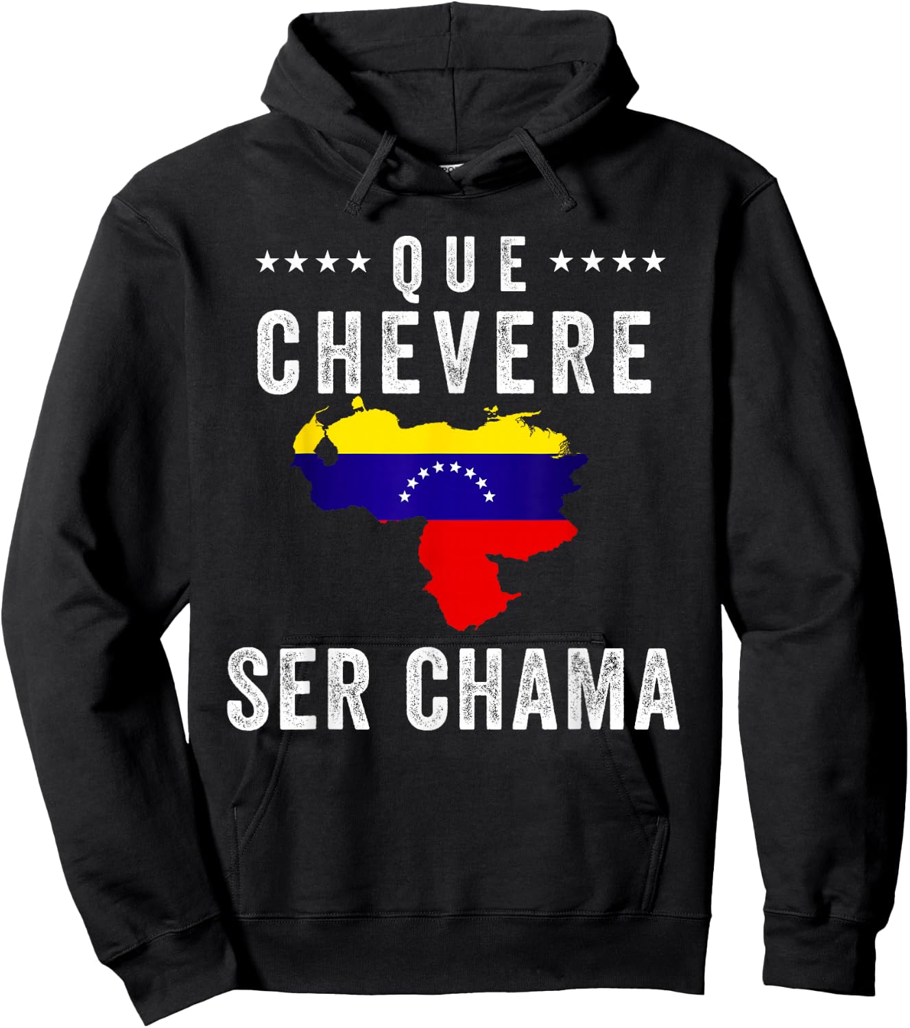 Venezuela Flag Pride Bandera Venezolana Camiseta Chama Mujer Hoodie - Hoodie | Black