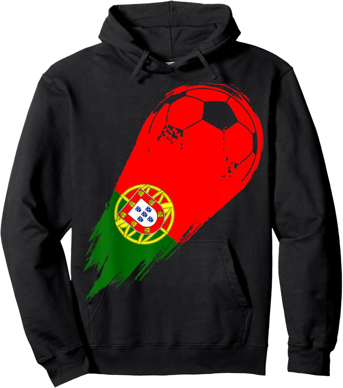 Soccer Player of Pride Portugal Hoodie - Hoodie | Black