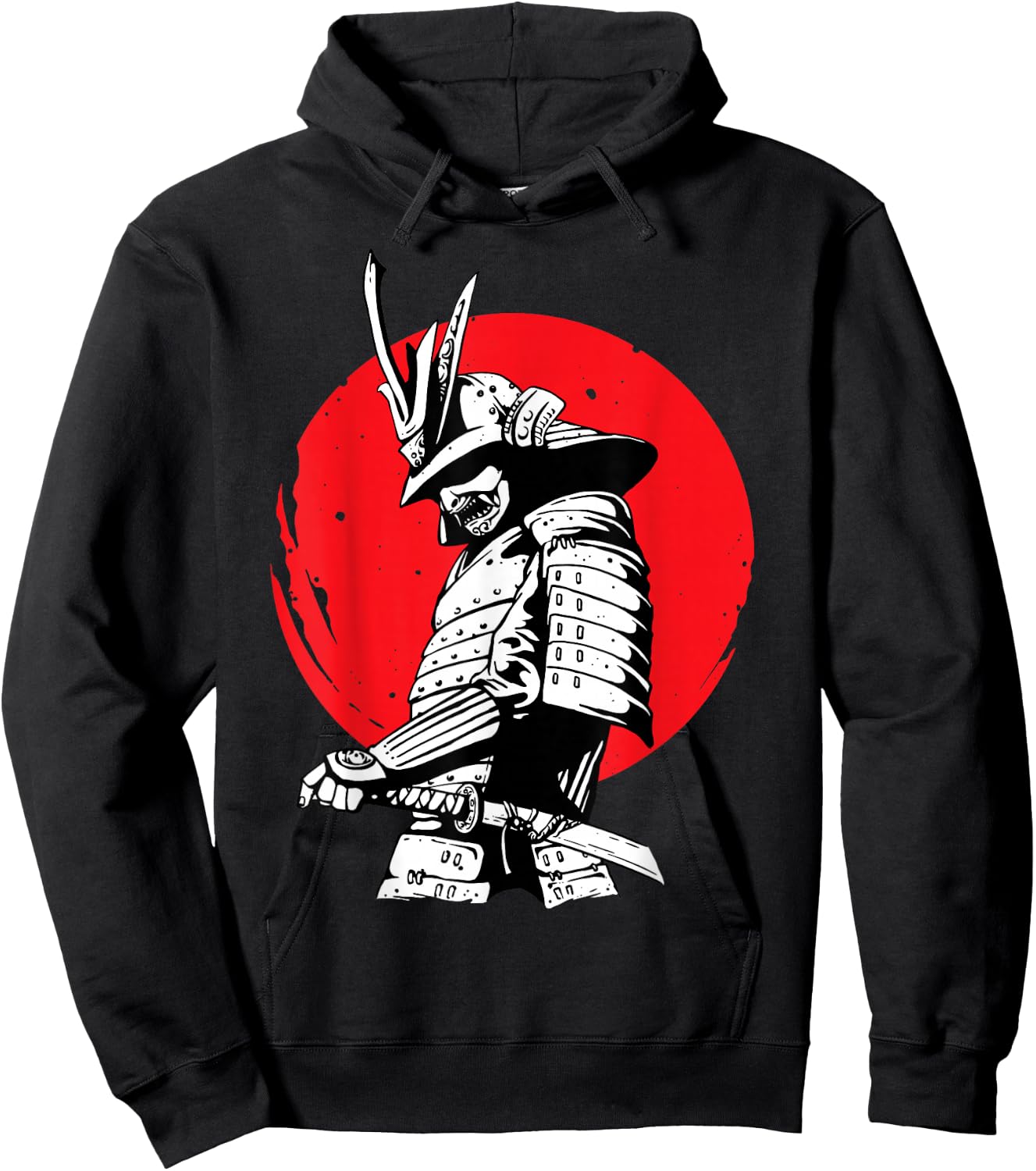 Samurai Swordsman Hoodie - Hoodie | Black