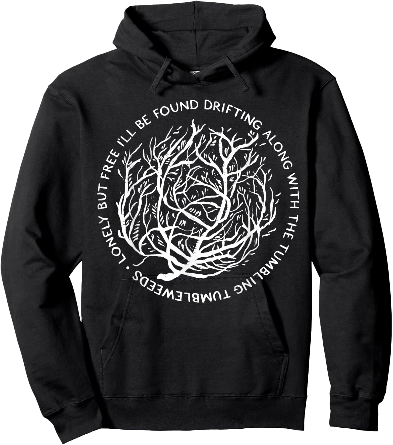 Tumbling Tumbleweed Hoodie - Hoodie | Black