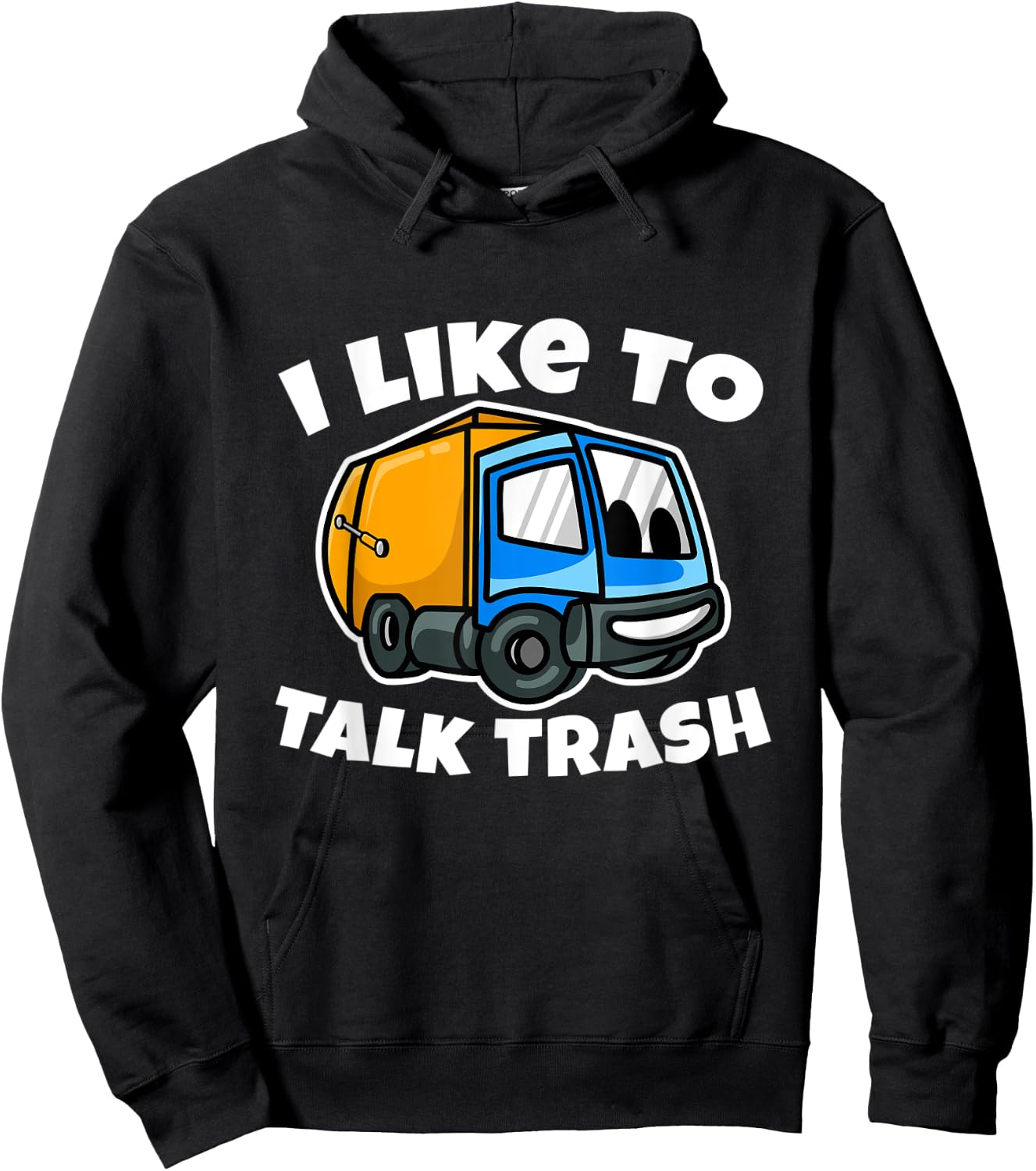 Recycling Garbage Truck Collector - Trash Collector Recycle Hoodie - Hoodie | Black