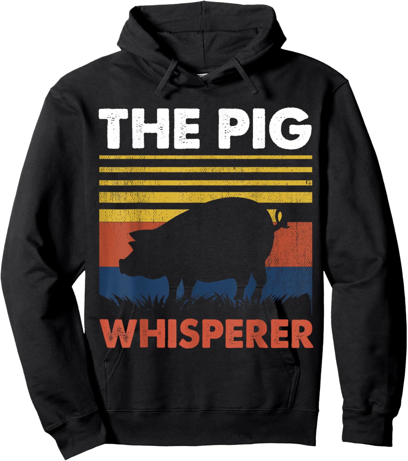 The Pig Whisperer Hoodie - Hoodie | Black