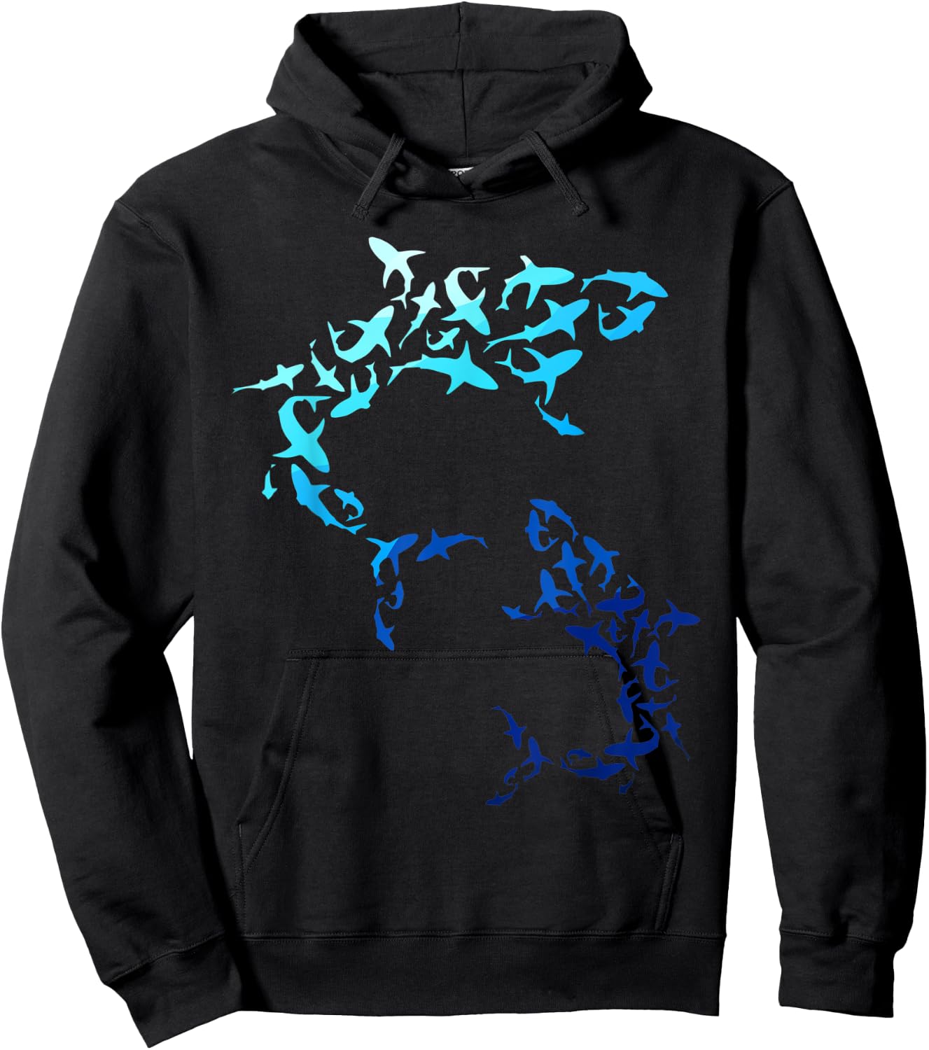 GreatWhite Shark Lover Marine Biology Animal Science Hoodie - Hoodie | Black