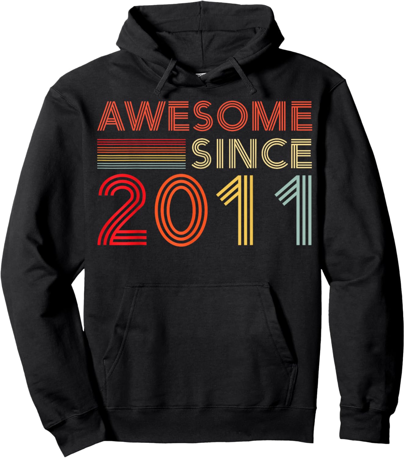 14yr BDay Son Boy Funny 2011 14th 14 Year Old Birthday Hoodie - Hoodie | Black