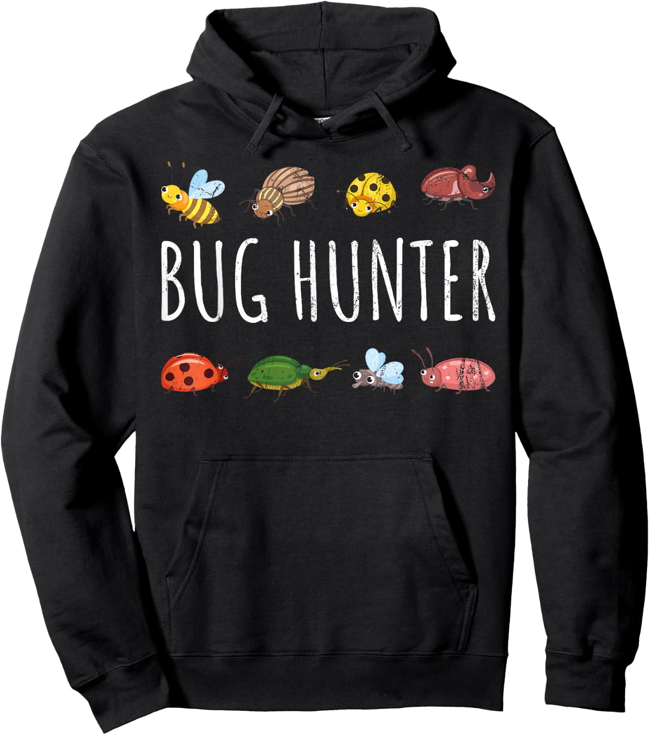 Beetle Hunter Insect Collector Biology Entomology Beetle Hoodie - Hoodie | Black
