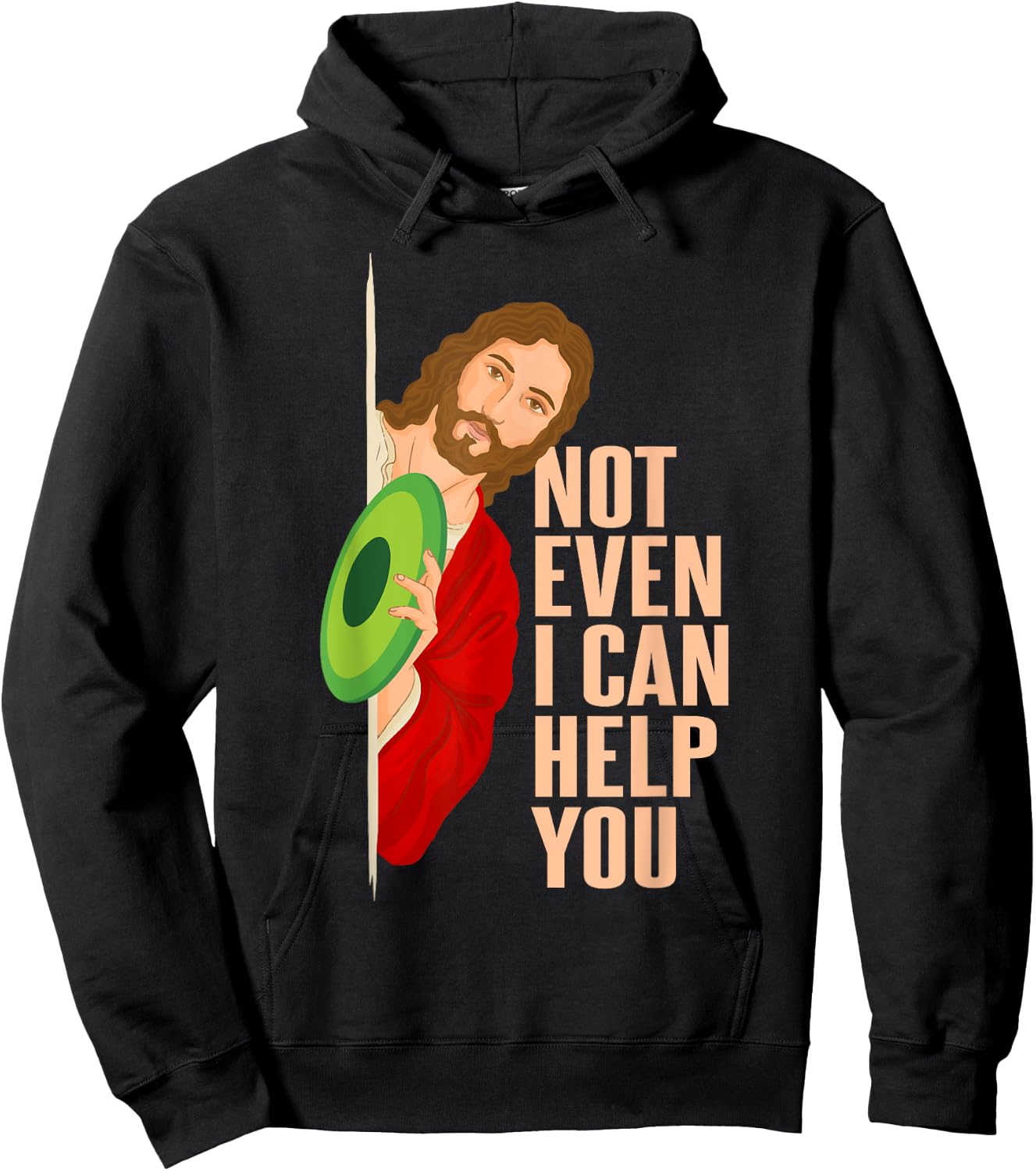 Frisbee Golf Player Jesus Funny Disc Golf Hoodie - Hoodie | Black