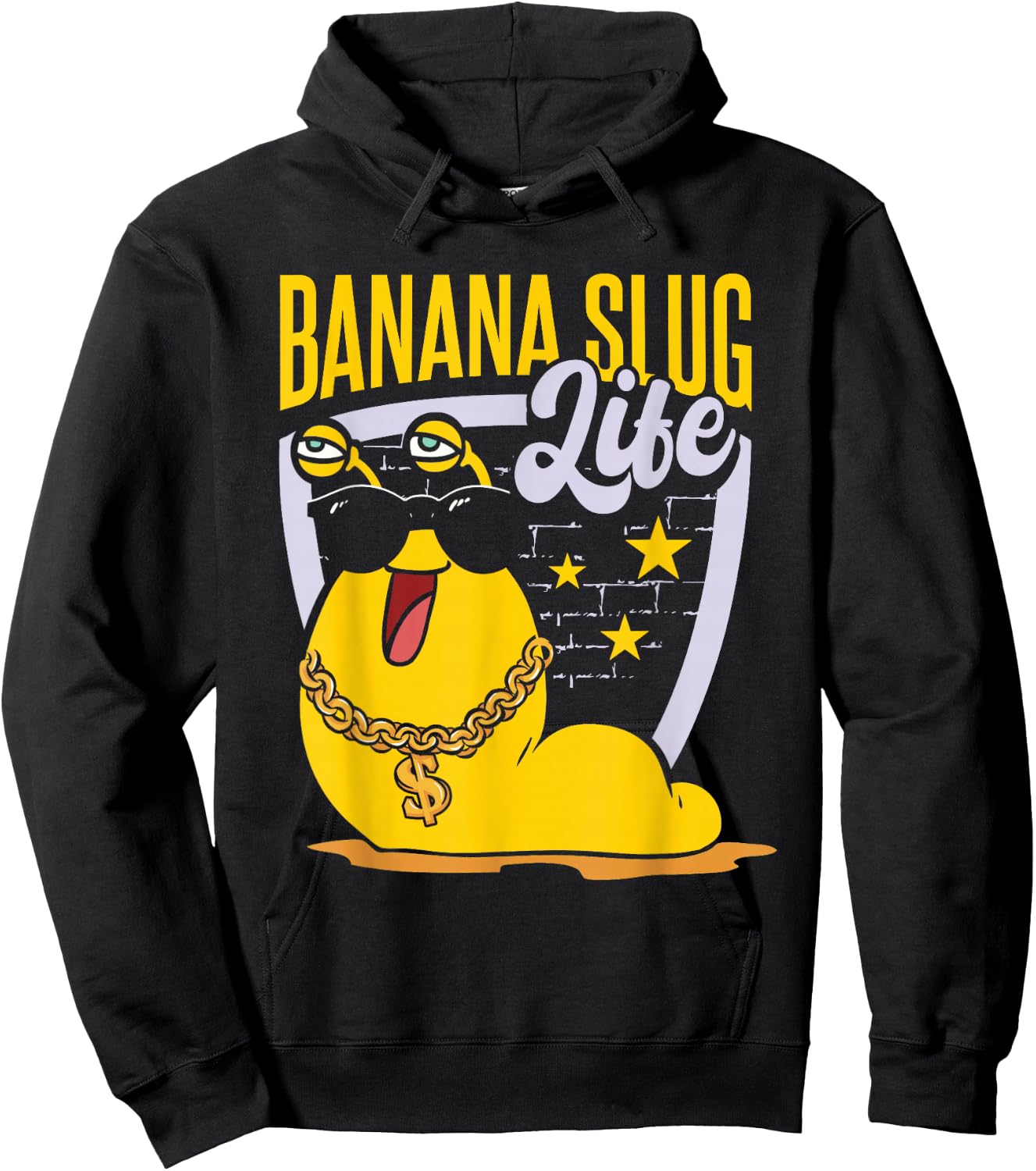 Banana Slug Life Hoodie - Hoodie | Black