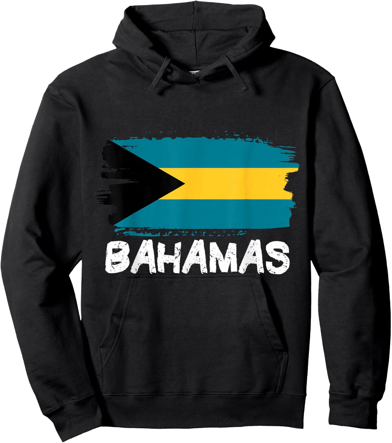 Cool Bahamas Flag Hoodie - Hoodie | Black