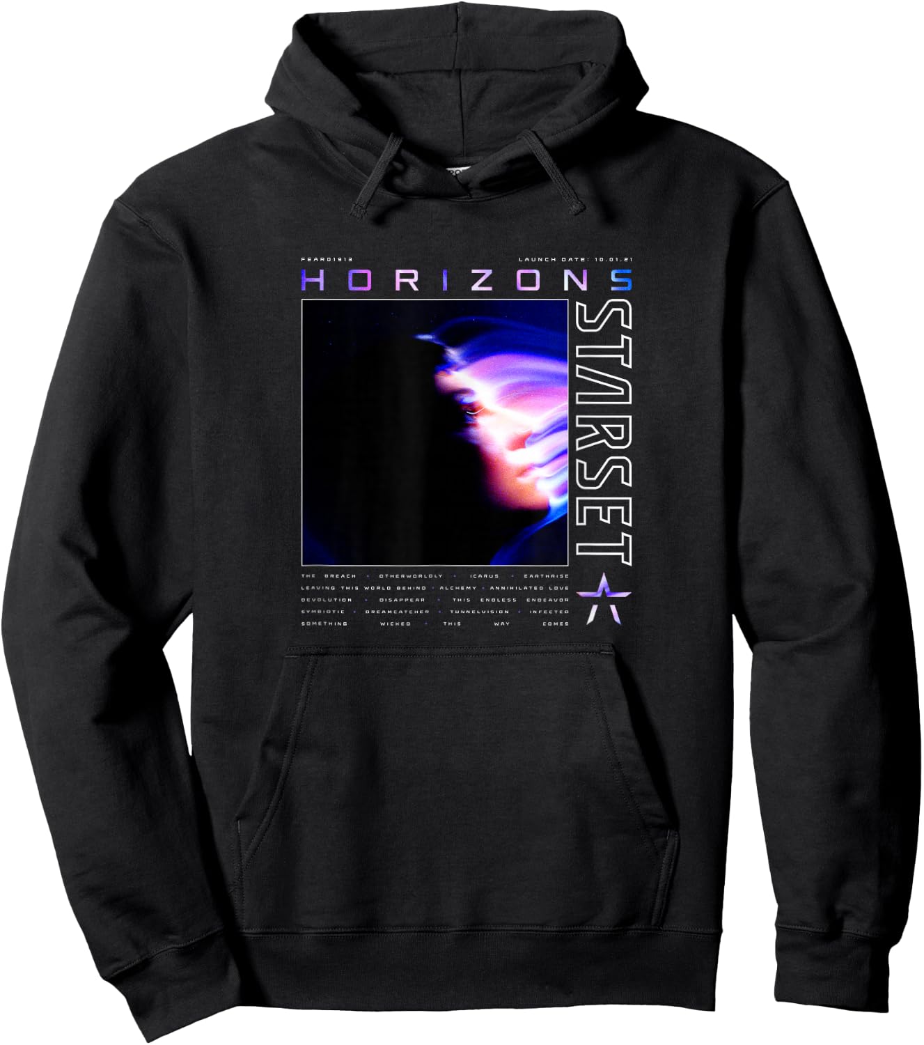 Starset - Horizons Cover Hoodie - Hoodie | Black