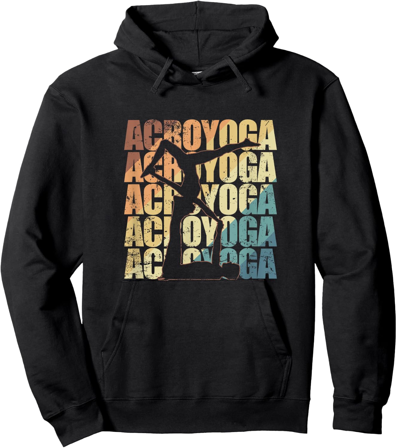 Acroyoga Sport Fitness Balance Hoodie - Hoodie | Black