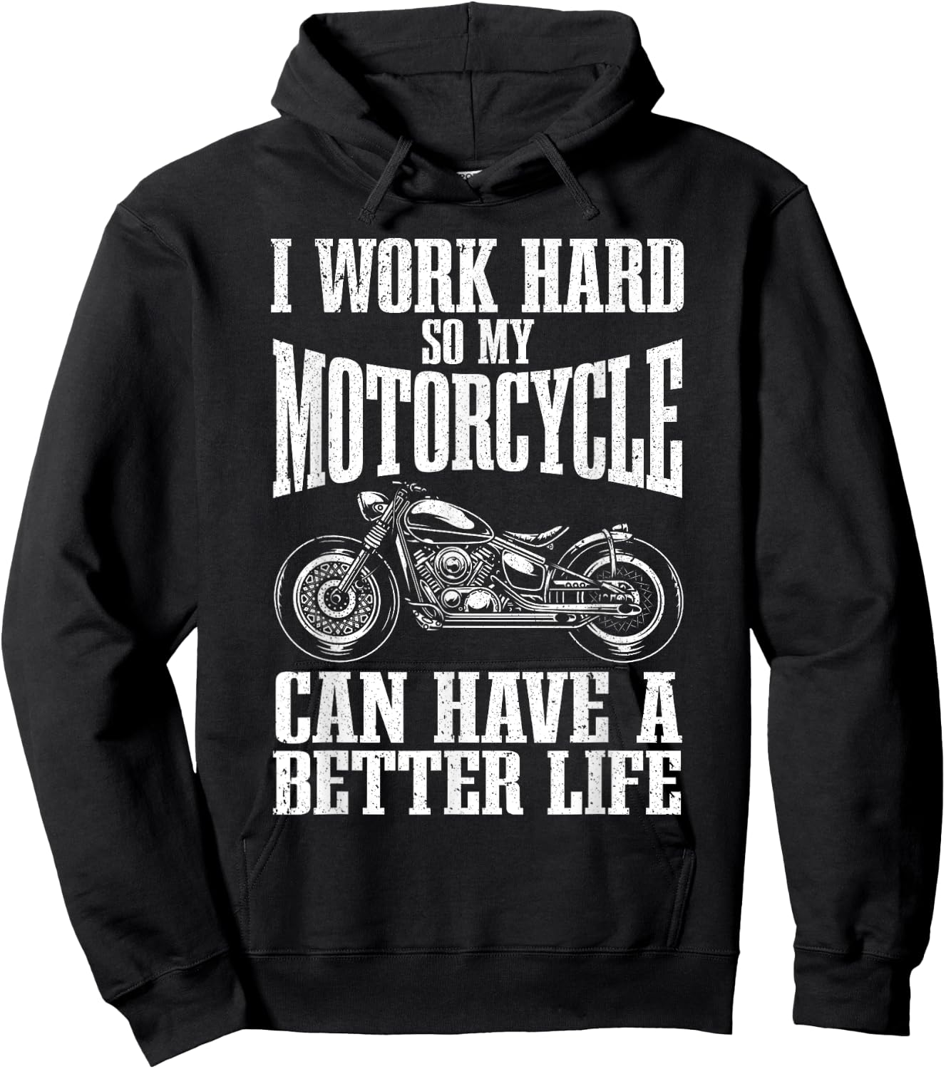 Cool Motorcycle Design Women Motorcycle Lover Rider Hoodie - Hoodie | Black