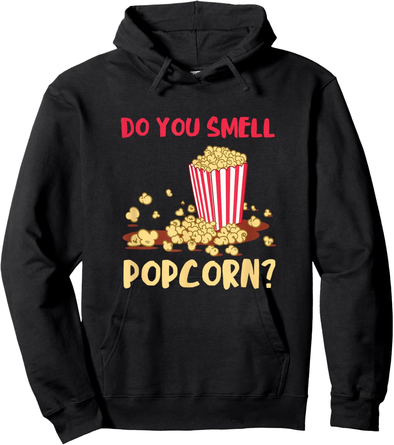 Popcorn Lover Do You Smell Movie Snack Popcorn Cinema Hoodie - Hoodie | Black