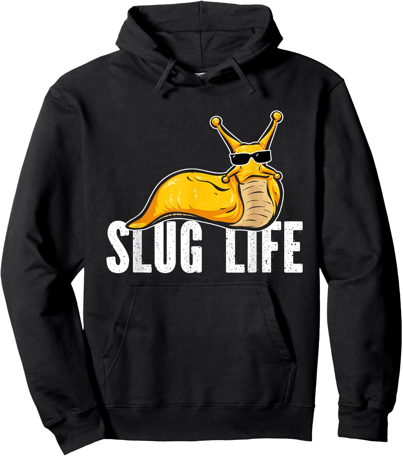 Banana Slug Life, Banana Slug Hoodie - Hoodie | Black