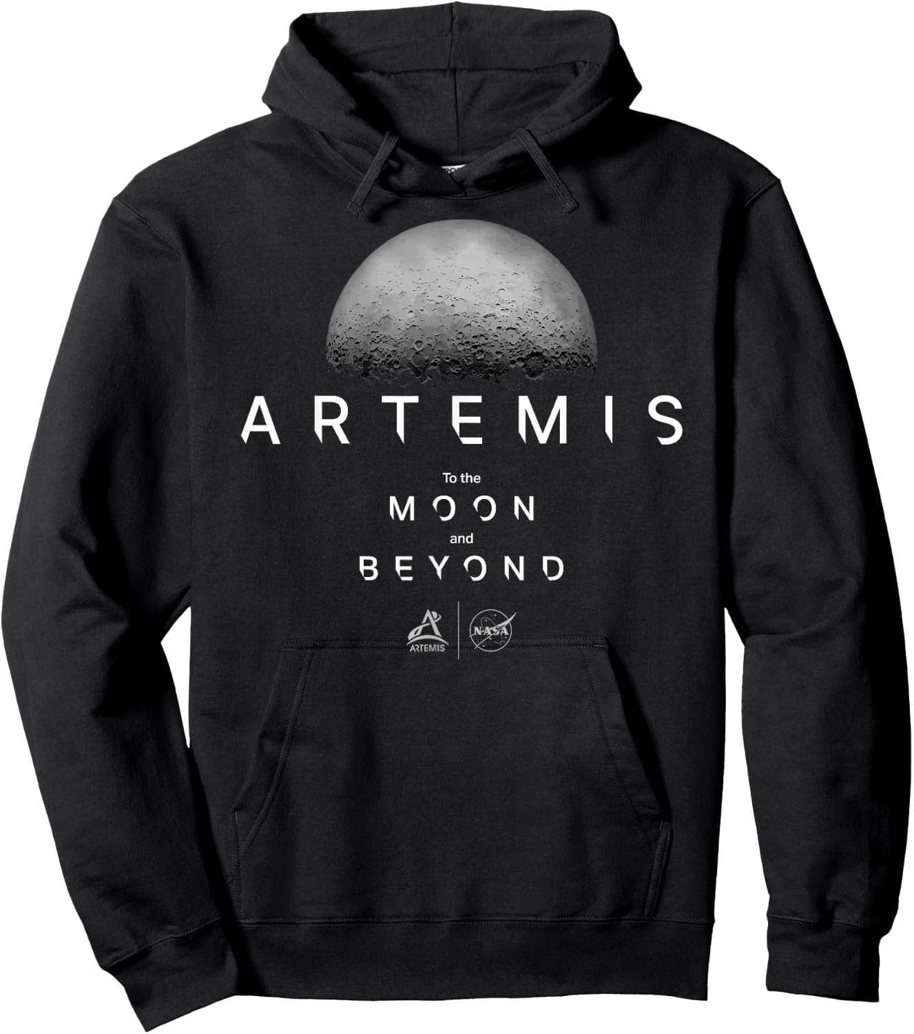 Artemis 1 NASA Launch Mission To The Moon And Beyond Hoodie - Hoodie | Black
