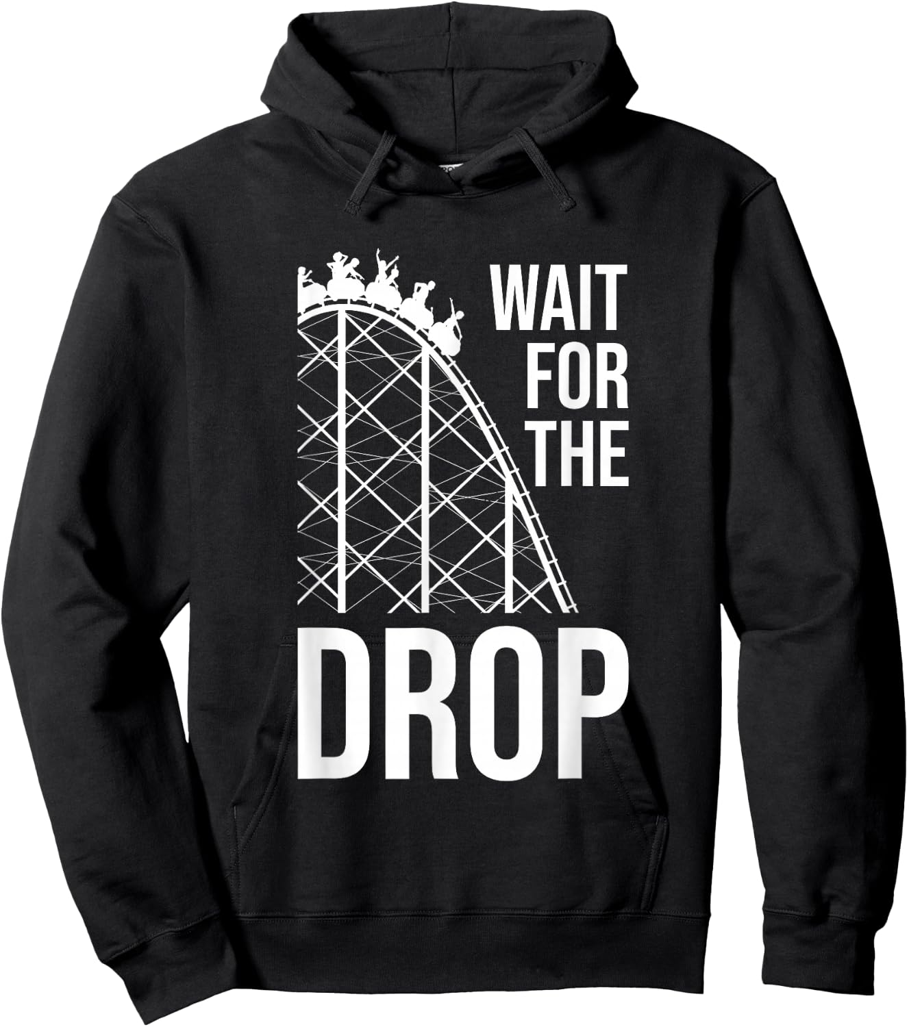 Carnival Ride Operator Best Roller Coaster Gifts Funny Roller Coaster Designs Kids Boys Girls Amusement Park Black Hoodie - Hoodie | Black
