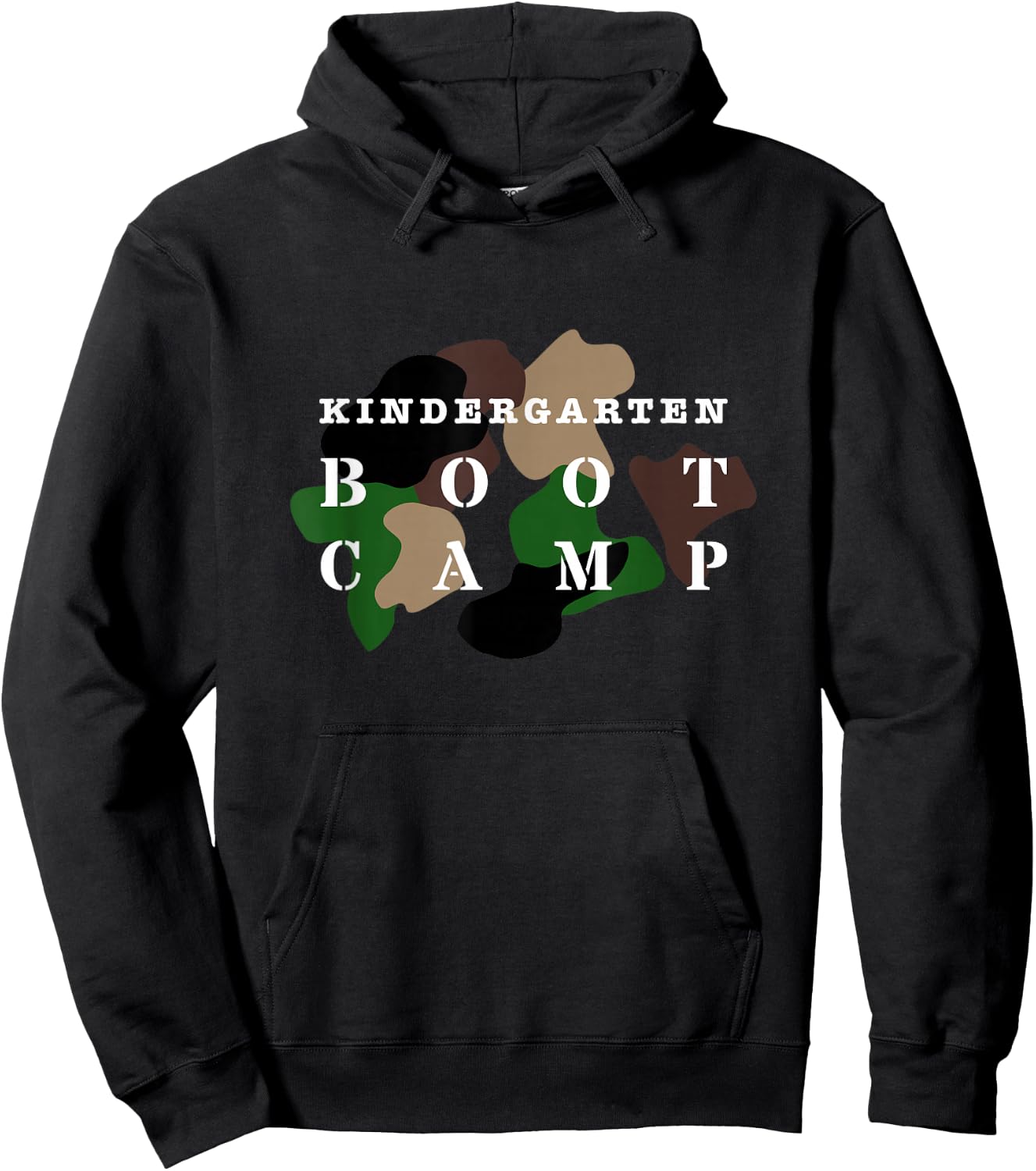Kindergarten Boot Camp Teacher Kids Hoodie - Hoodie | Black