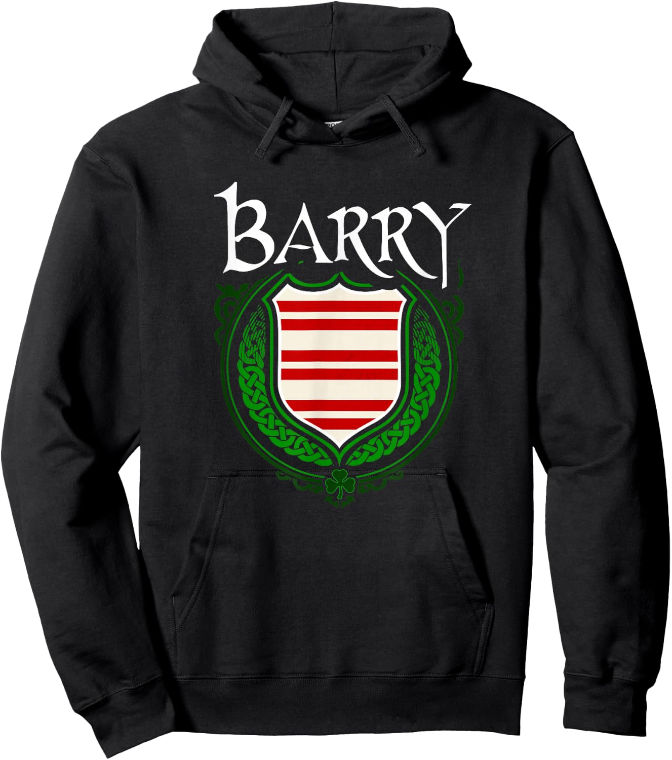 Barry Surname Irish Clan Tartan Badge Ireland Hoodie - Hoodie | Black
