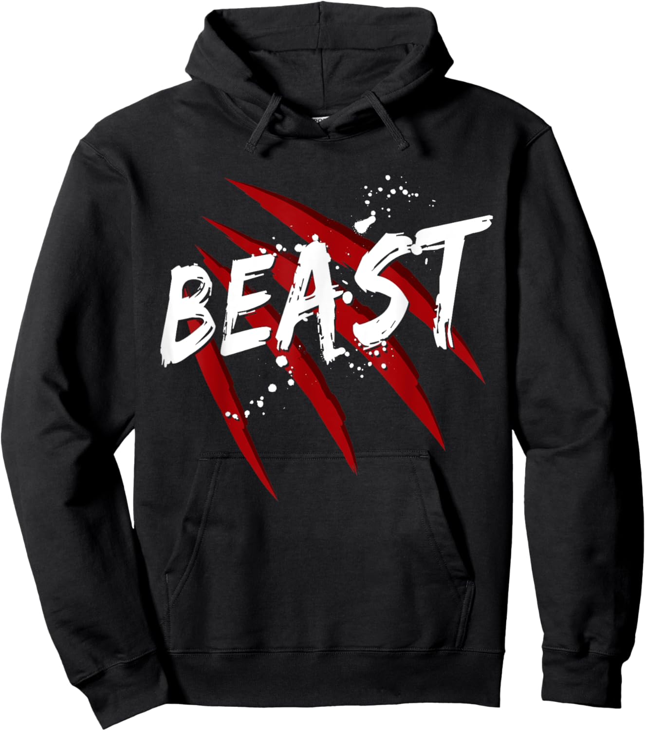 Gym Workout Training Beast Fitness Weight Loss Exercise Hoodie - Hoodie | Black
