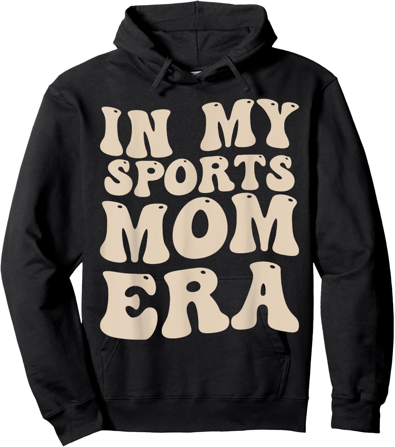 In My Sports Mom Era Hoodie - Hoodie | Black