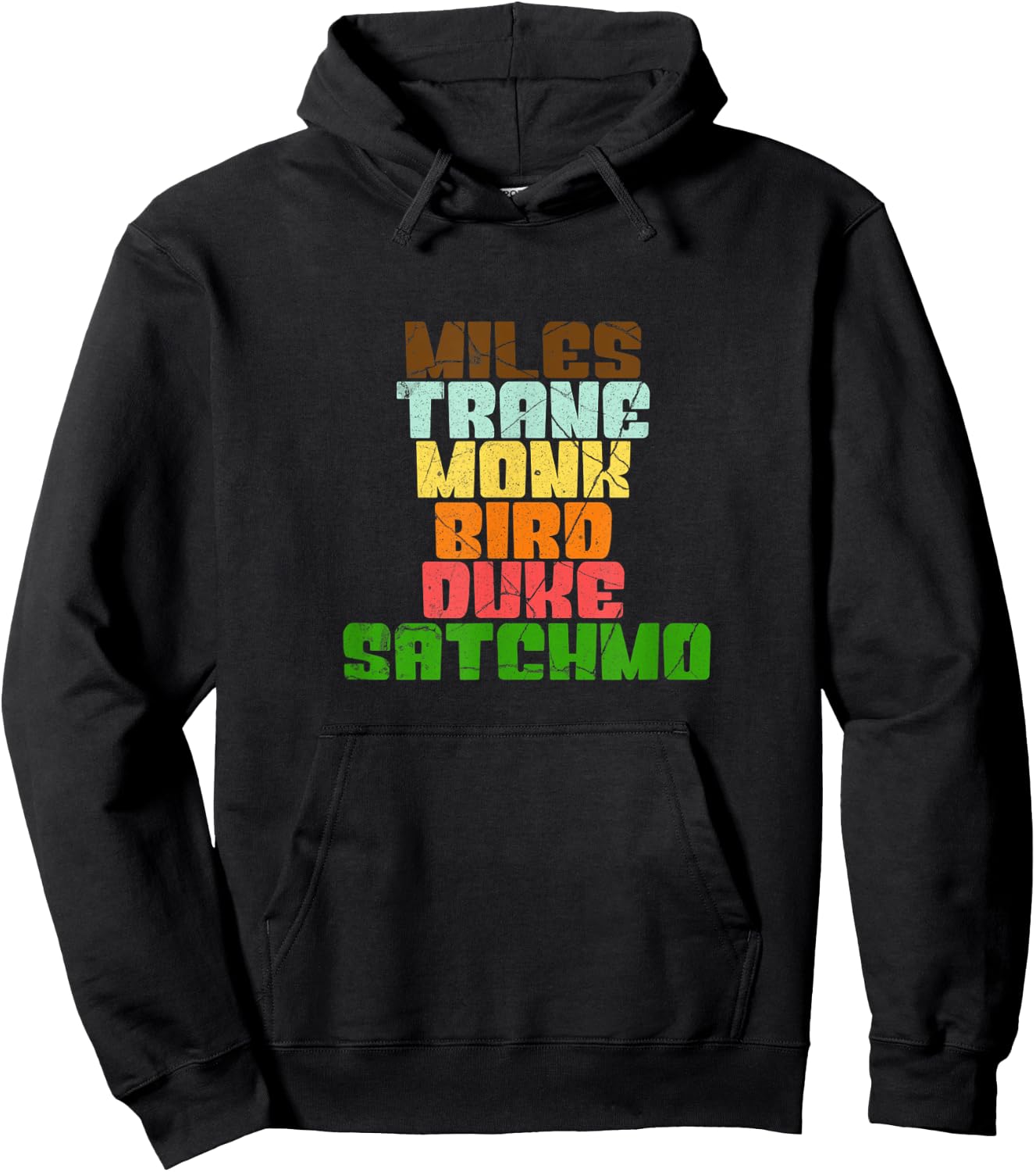 Famous Jazz Miles Coltrane Monk - Orchestra We Gonna Blow Hoodie - Hoodie | Black