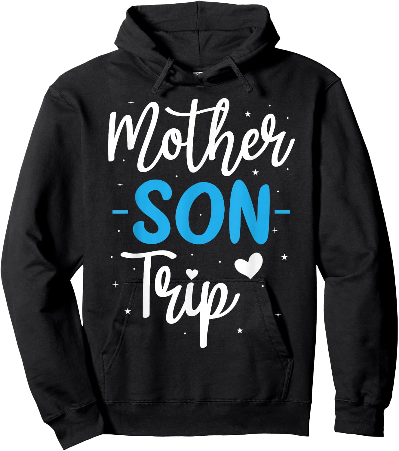 Mother Son Trip Summer Family Vacation Trip Cruise Beach Hoodie - Hoodie | Black