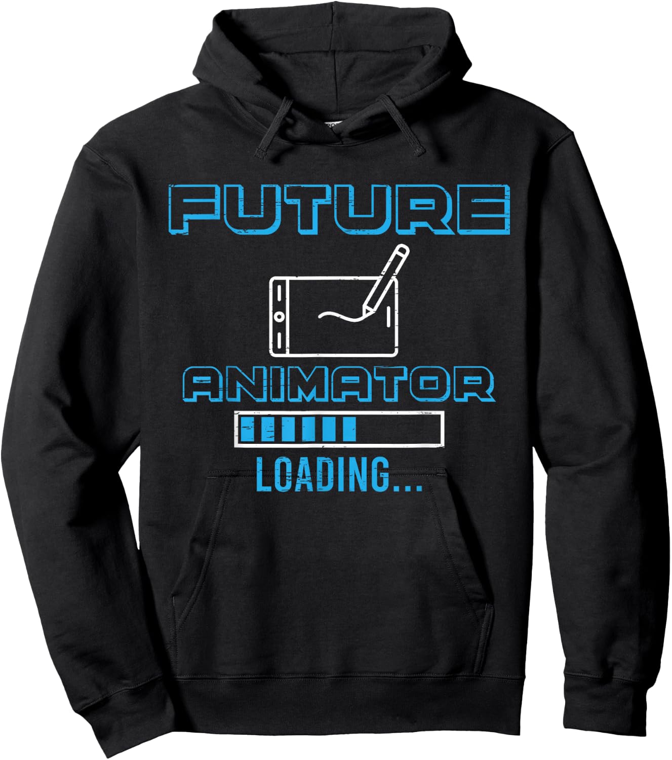 Future Animator Animation Sketch Digital Media Hoodie - Hoodie | Black