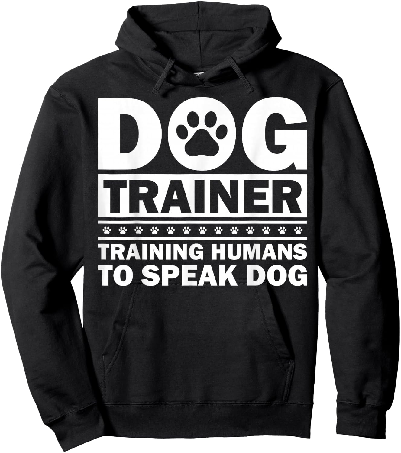 Funny Dog Training Men Women Puppy in Training Dog Agility Hoodie - Hoodie | Black