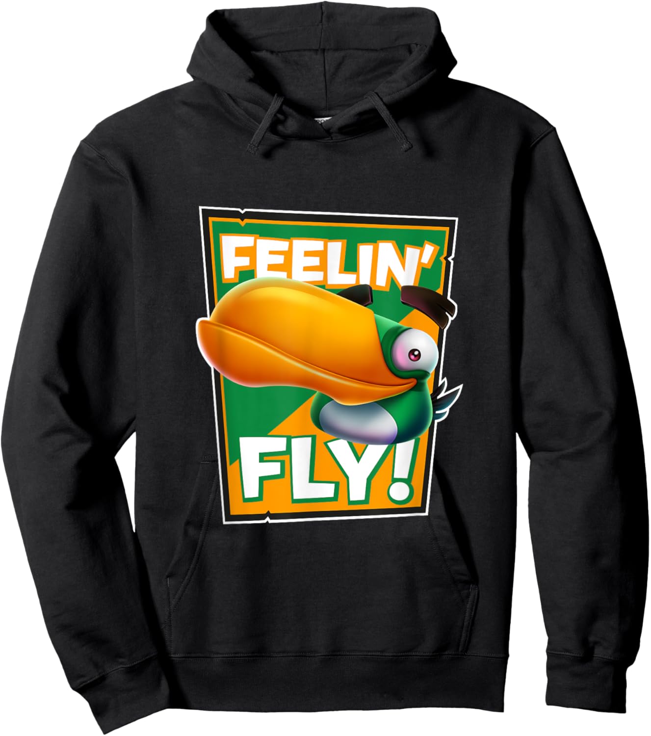 Angry Birds Hal Feelin' Fly Official Merchandise Hoodie - Hoodie | Black